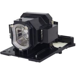 Jaspertronics™ OEM Lamp & Housing for the Hitachi HCP-FX55 Projector with Matsushita bulb inside - 240 Day Warranty