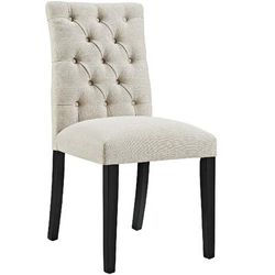 Duchess Dining Chair Fabric Set of 4 EEI-3475-BEI