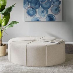 Ferris Oval Ottoman - Madison Park MP101-0712