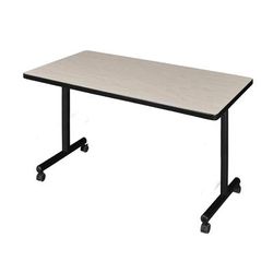 "42" x 30" Kobe Mobile Training Table in Maple - Regency MKTRCC4230PL"