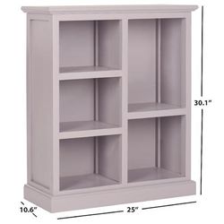 Maralah Bookcase in Quartz Grey - Safavieh AMH6634C