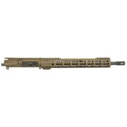 Grid Defense Complete Upper Receiver 5.56mm 16 inch Carbine Length 4150 M4 Barrel 1-7 Twist 14 inch M-LOK Rail A2 Flash Hider Burnt Bronze