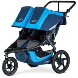 BOB 2019 Revolution Flex 3.0 Duallie Double Jogging Stroller - Glacier Blue
