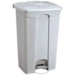 Poubelle Agroalimentaire Plastique À Pédale 90 L Coloris Gris - Manutan Expert