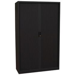 Armoire Rideaux 120 X 195 Cm Noir - Manutan Expert