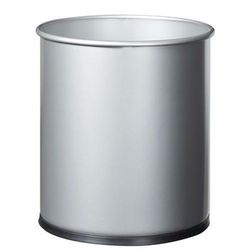 Corbeille À Papier Papéa 15l Gris Métal - Rossignol Pro