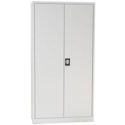 Armoire Orel Gris Portes Battantes Avec Paroi Blindée - 195x120 Cm - Manutan Expert