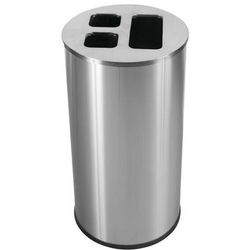 Poubelle De Tri 3 Flux 60 L Inox - Probbax