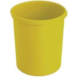 Corbeille En Plastique 30l Jaune - Vepabins