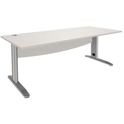 Bureau Droit Quatuor Pieds Métal T.2318 - 180cm - Manutan Expert