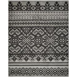 Adirondack Collection 4' X 6' Rug in Silver And Charcoal - Safavieh ADR106P-4