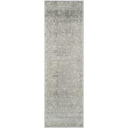 "Evoke Collection 5'-1" X 7'-6" Rug in Ivory And Blue - Safavieh EVK260C-5"