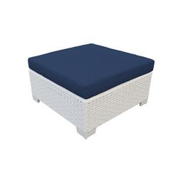 Monaco Ottoman in Navy - TK Classics Tkc017B-O-Navy