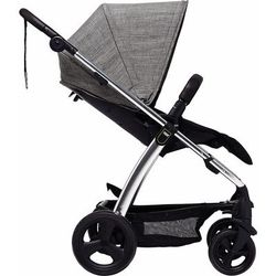 Mamas & Papas Sola 2 Chrome Stroller & Carrycot - Grey Marl