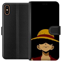 Kompatibelt Lommeboketui til Apple iPhone X Anime