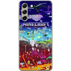 Kompatibelt Mobildeksel til Samsung Galaxy S21 FE 5G MineCraft