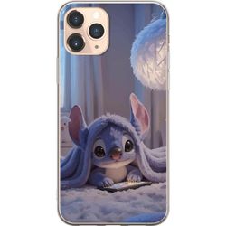 Kompatibelt Mobildeksel til Apple iPhone 11 Pro Stitch under teppe med telefon kveldskos i blå toner sjarmerende drømmeaktig design for alle som elsk