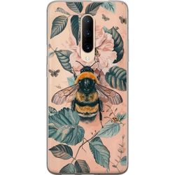 Kompatibelt Mobildeksel til OnePlus 7 Pro Humle på blomst i pastellfarger vakker naturinspirert design som formidler rolig energi og harmoni