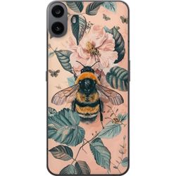 Kompatibelt Mobildeksel til Nothing CMF Phone 1 Humle på blomst i pastellfarger vakker naturinspirert design som formidler rolig energi og harmoni