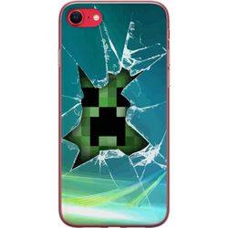 Kompatibelt Mobildeksel til Apple iPhone 8 MineCraft