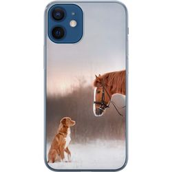 Kompatibelt Mobildeksel til Apple iPhone 12 Hest & Hund