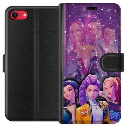 Kompatibelt Lommeboketui til Apple iPhone SE (2022) Kpop Demon Hunters Zoey Mira Aya United Star Magic Cosmic Energy