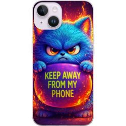 Kompatibelt Mobildeksel til Apple iPhone 14 Arg Katt Neon