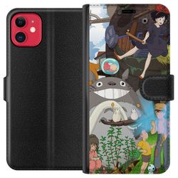 Kompatibelt Lommeboketui til Apple iPhone 11 Studio Ghibli