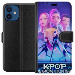 Kompatibelt Lommeboketui til Apple iPhone 12 KPop Demon Hunters anime karakterdukke