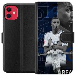 Kompatibelt Lommeboketui til Apple iPhone 11 Kylian Mbappé Real Madrid Frankrike ekstrem fart sterk teknikk og utrolig målsans som gjør ham dødelig i