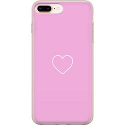 Kompatibelt Mobildeksel til Apple iPhone 8 Plus Hjerte
