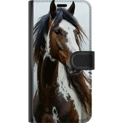 Kompatibelt Lommeboketui til Samsung Galaxy A16 5G Häst Djurmotiv Grafisk Design Natur Kraftfullt Motiv