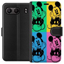 Kompatibelt Lommeboketui til OnePlus Nord 4 Disney Mickey Mouse plakat pop art fargerik tegneserie retro serie Andy Warhol stil klassisk figurkunst