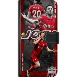 Kompatibelt Lommeboketui til Samsung Galaxy A16 5G Liverpool FC Diogo Jota fotballplakat Portugal angriper nr 20 Premier League røde fan art