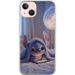Kompatibelt Mobildeksel til Apple iPhone 13 mini Stitch under teppe med telefon kveldskos i blå toner sjarmerende drømmeaktig design for alle som els