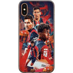 Kompatibelt Mobildeksel til Apple iPhone XS Yamal Lamine x Messi