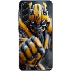 Kompatibelt Mobildeksel til Samsung Galaxy A56 Bumblebee Transformers gul robot mecha sci-fi action kriger detaljert cyberpunk helt motivasjon plakat