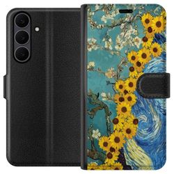 Kompatibelt Lommeboketui til Samsung Galaxy S25 FE Van Gogh plakat solsikke Starry Night kunst blomster maleri artistisk retro kunst impresjonisme de