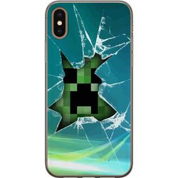 Kompatibelt Mobildeksel til Apple iPhone X MineCraft