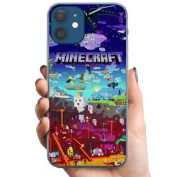 Kompatibel Mobilcover til Apple iPhone 12 MineCraft