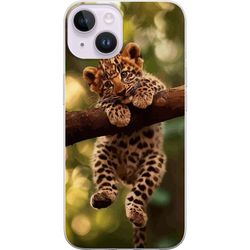 Kompatibelt Mobildeksel til Apple iPhone 14 LeopardCubTree