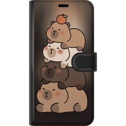 Kompatibelt Lommeboketui til Samsung Galaxy A56 Capybara Kawaii Søt Dyrefigur