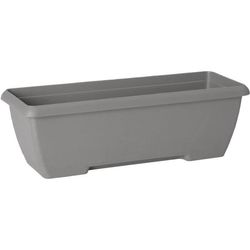 Jardiniere - GARDEN ID Teramo - Sort 60 cm - Holdbarhed - Integreret vandreserve - Genanvendt og 100 % genanvendelig - Volumen til planter