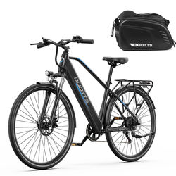 DUOTTS C29 Lite City Elcykel, 250W Motor, Max 25 KM/H, 13Ah Batteri, 65 KM Räckvidd (PAS), 7 Växlar