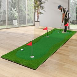 Golf Putting Green, Kunstgræs-S, 25×13 cm, Grøn , Star