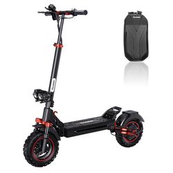 iScooter iX5S 1000W 48V 15Ah Elsparkcykel – 25 km/h (begränsat läge), 65 km räckvidd, 11" terrängdäck & dubbel fjädring – perfekt för stadspendling