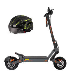 KuKirin G4 terräng elsparkcykel – 2000W motor, 60V 20Ah batteri, 11" punkteringsfria däck, dubbel fjädring, 120 kg maxlast