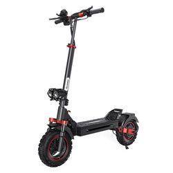 iScooter iX5S 1000W 48V 15Ah Elsparkcykel – 25 km/h (begränsat läge), 65 km räckvidd, 11" terrängdäck & dubbel fjädring – perfekt för stadspendling