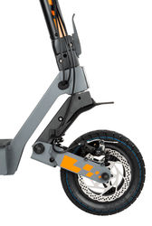 El-scooter Kukirin G2 VMP - 65 km lang rækkevidde, 500W børsteløs motor, 48V 15,6A, 25 km/t, 10-tommer dæk, LED-display - grøn mobilitet