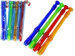 Plastfløjte til børn 33 cm, 4 farver, fra 3 år CE EN71